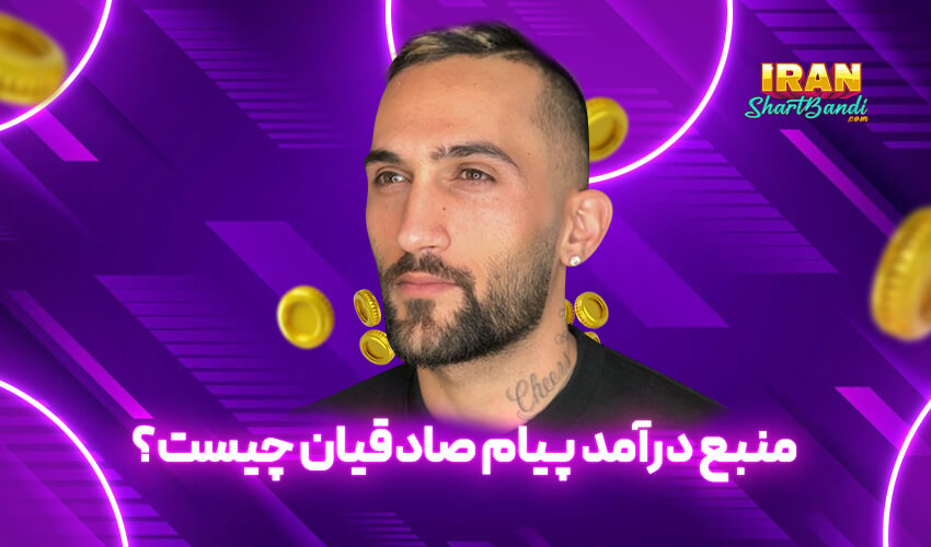 منبع درآمد پیام صادقیان چیست؟