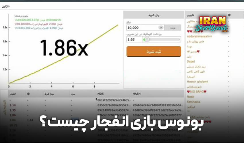 بونوس بازی انفجار چیست
