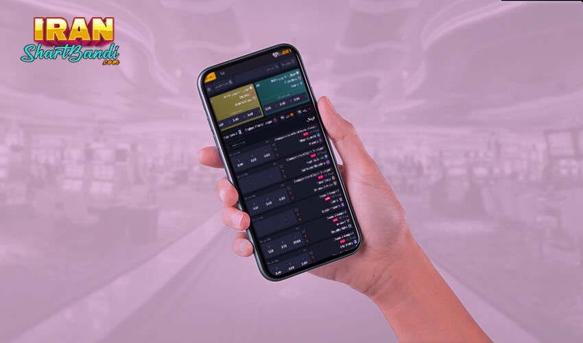 4.اپلیکیشن شرط بندی سایت دل بت