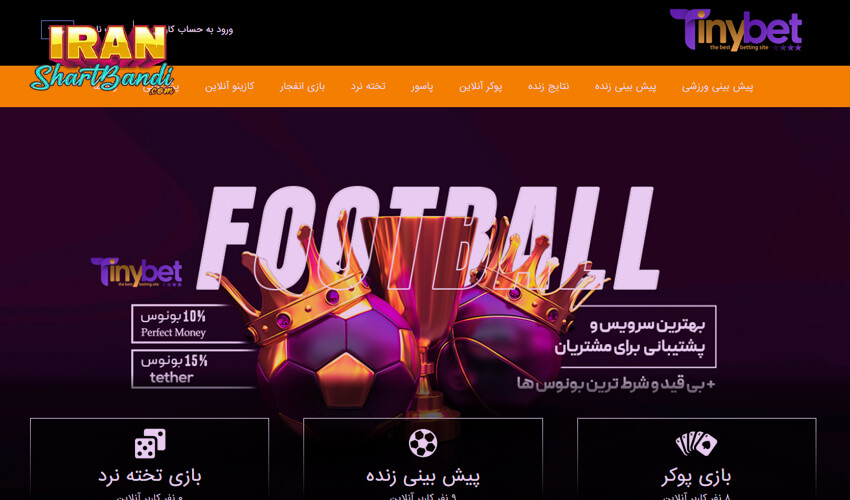 سایت تاینی بت از بهترین سایت شرط بندی برای بوکس